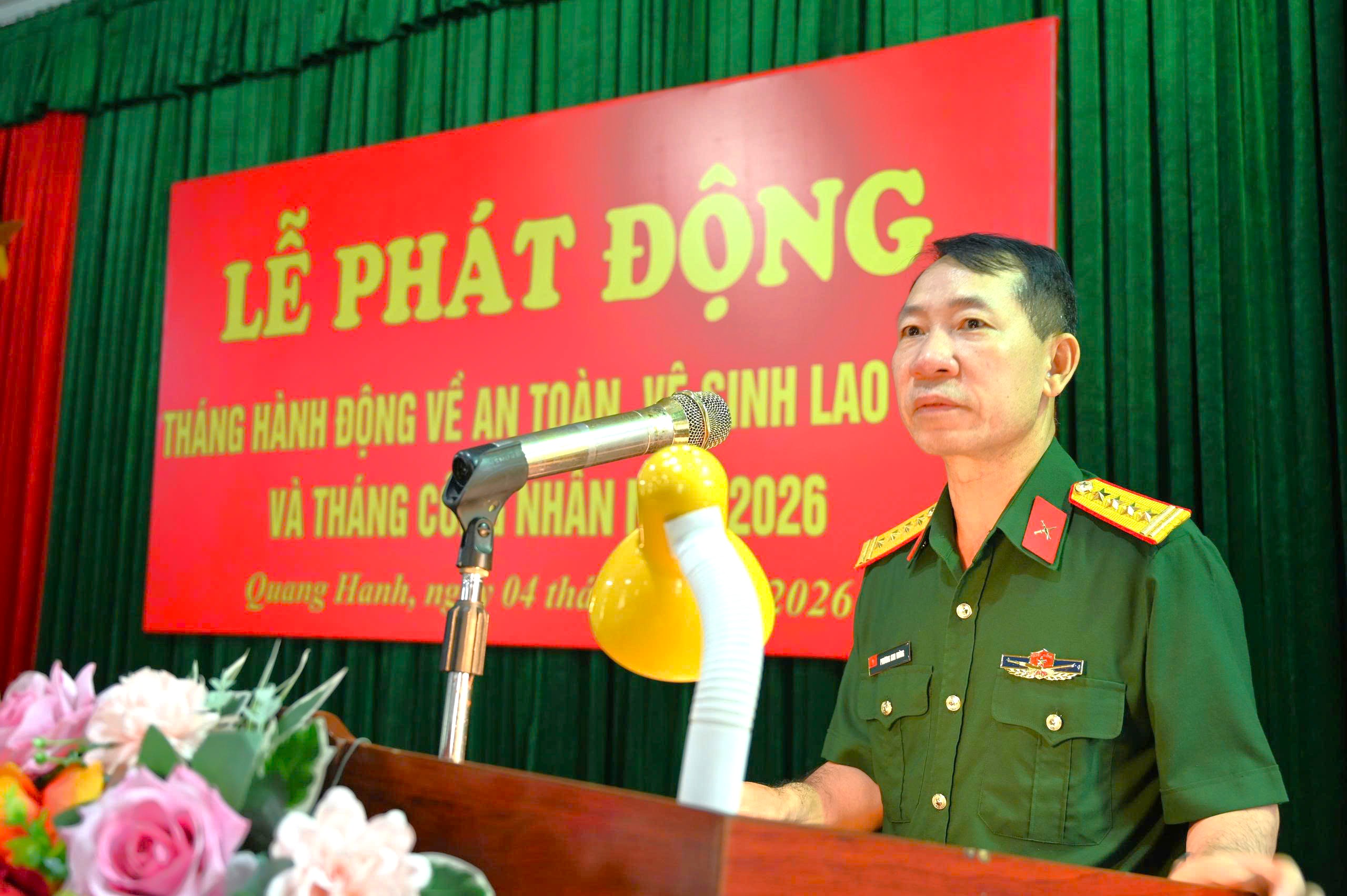 Công ty cổ phần Vận tải và Chế biến than Đông Bắc tổ chức Lễ phát động, Tháng hành động về An toàn, vệ sinh lao động và Tháng công nhân năm 2026