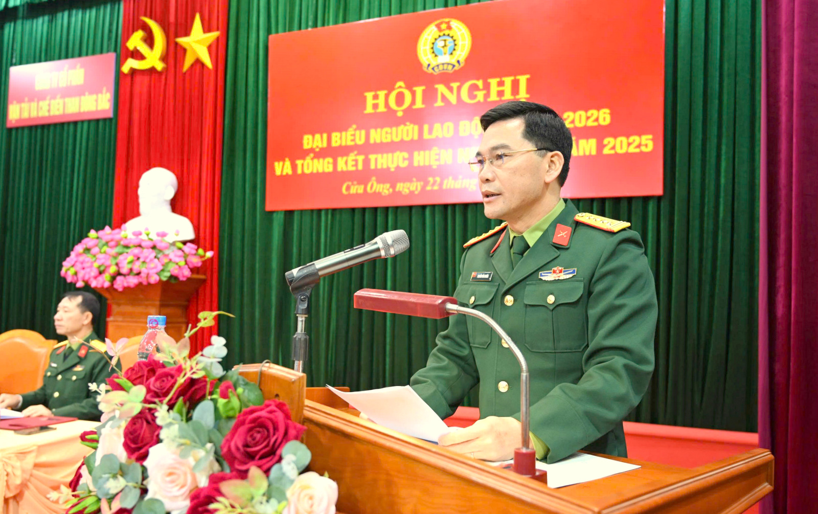 Công ty cổ phần Vận tải và chế biến than Đông Bắc tổ chức thành công Hội nghị đại biểu Người lao động Công ty năm 2026