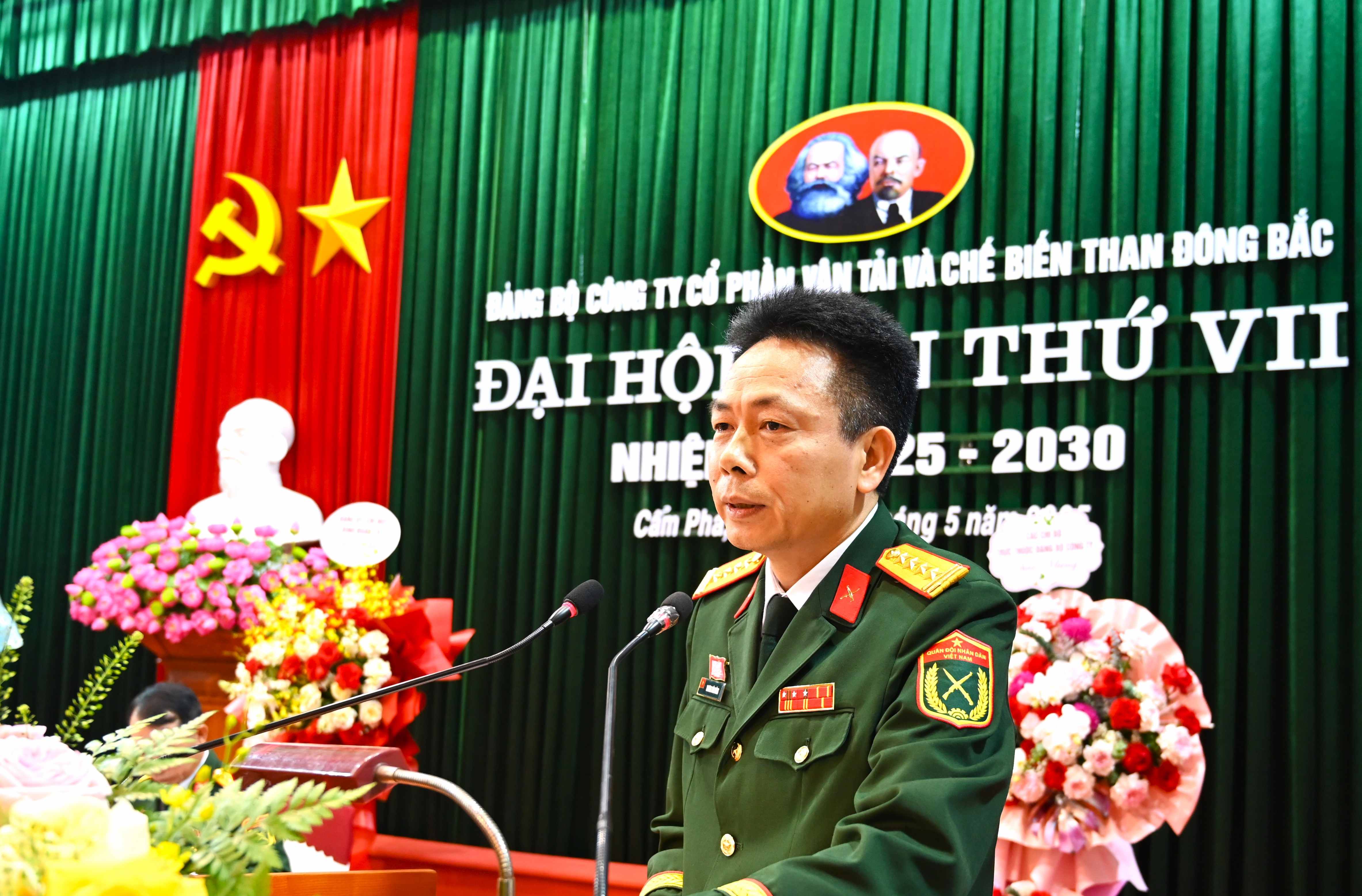 Công ty Cổ phần Vận tải và Chế biến than Đông Bắc Tổ chức thành công Đại hội Đảng bộ Công ty lần thứ VII, nhiệm kỳ 2025 - 2030