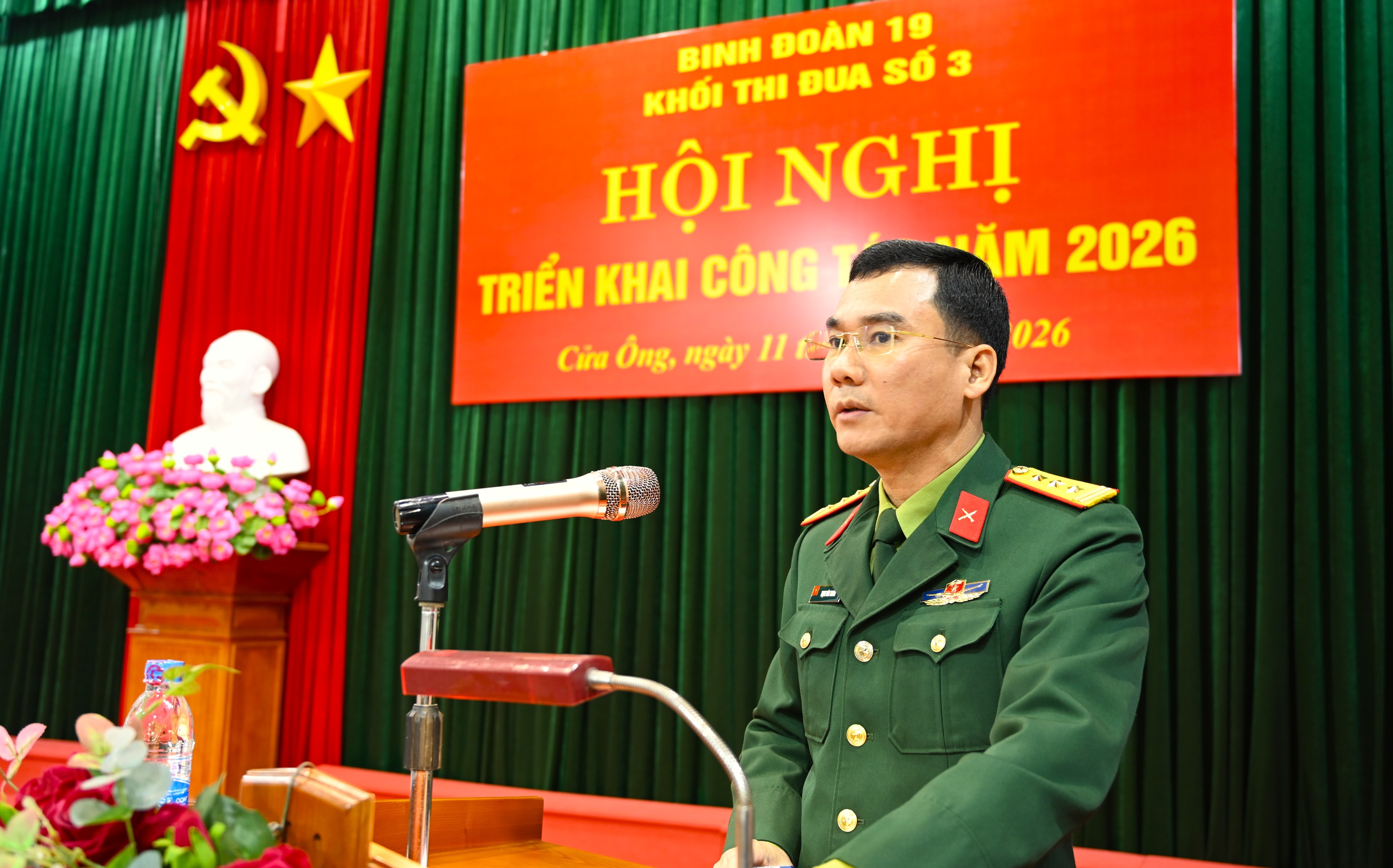 Khối Thi đua số 03 - Binh đoàn 19 tổ chức Hội nghị triển khai công tác năm 2026