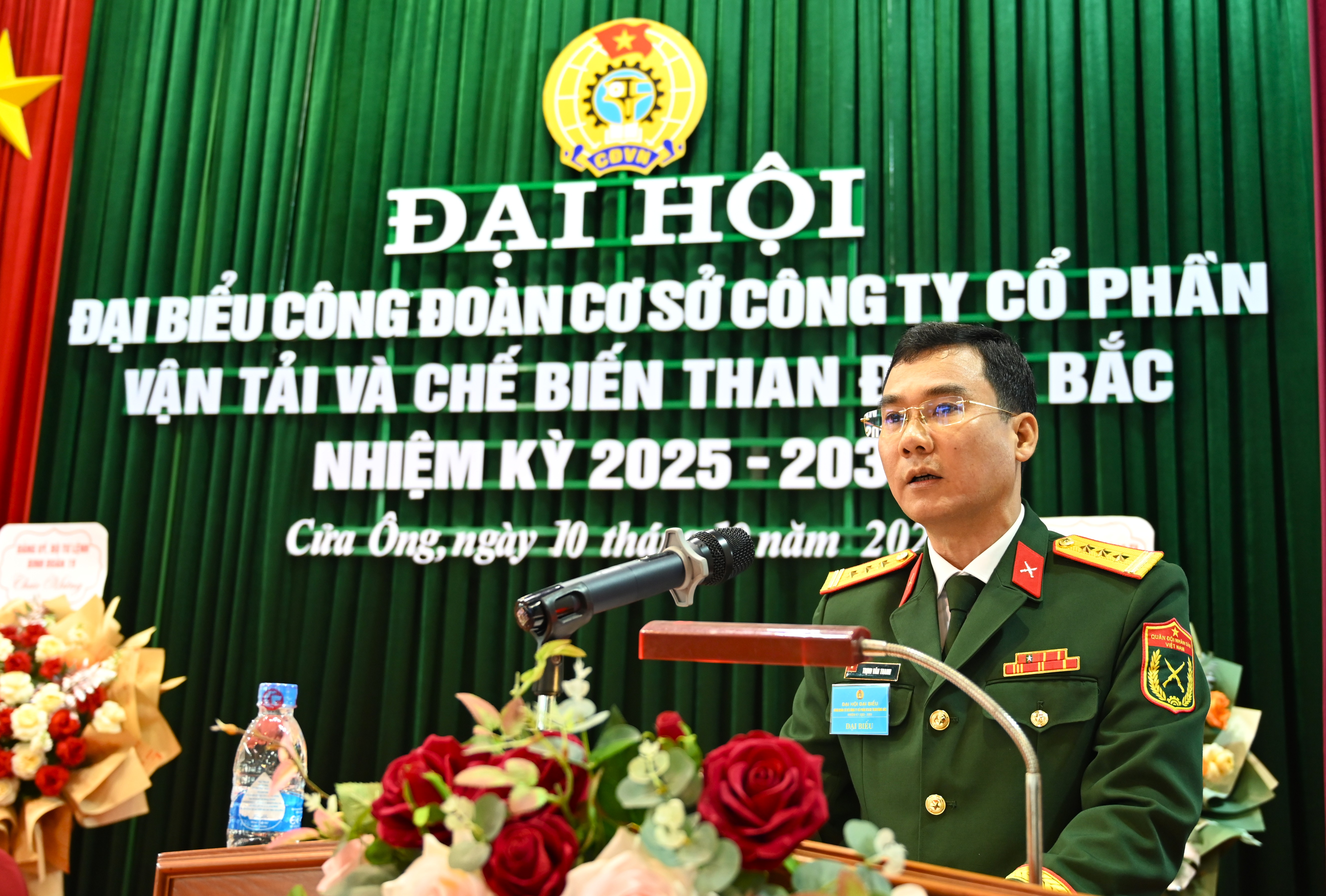 Công đoàn cơ sở Công ty cổ phần Vận tải và Chế biến than Đông Bắc, tổ chức thành công Đại hội đại biểu Công đoàn cơ sở nhiệm kỳ 2025 - 2030.